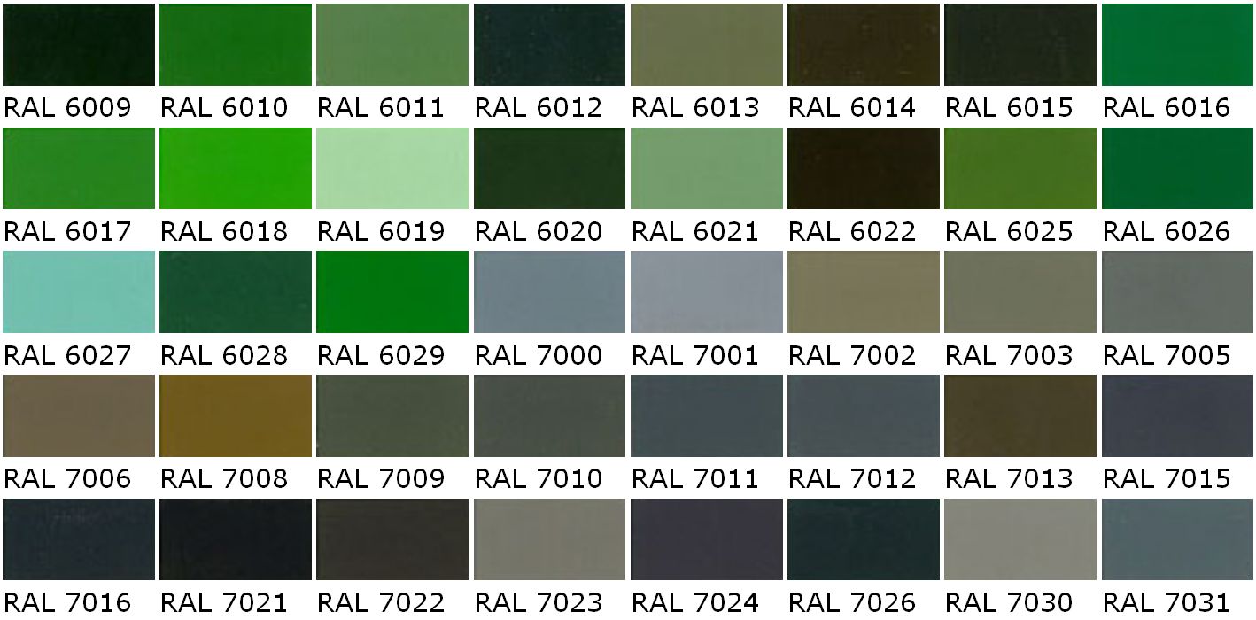 Ral 7022 какой цвет фото